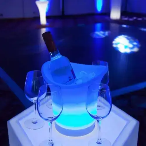 led ice bucket hire london