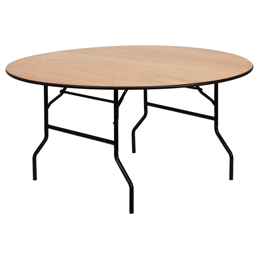 Table Round 6ft Wooden Sits 10 12, 12 Round Table