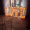 wedding love sign hertfordshire