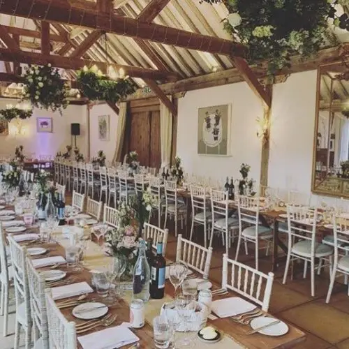 EXTRA WIDE RUST TABLE HIRE AMERSHAM